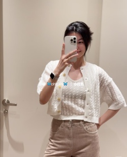 2026新款早春款名媛时尚百搭简单明了长袖针织上衣和背心女