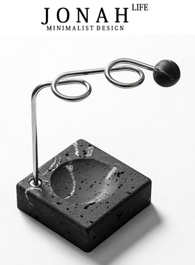 ins风轻奢牙刷架不锈钢牙刷底座收纳置物架卫生间创意收纳架摆件