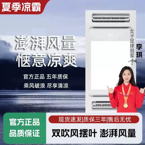 樱花帝王智厨房凉霸照明二合一空调集成吊顶换气冷霸风扇风机3060 - 封面