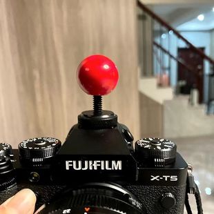 金属热靴小红球单双层适用于宾得相机 K5 K3 K50 K30 K7 K9 KR K1 KX K70单反机顶闪光灯防尘 装饰保护创意