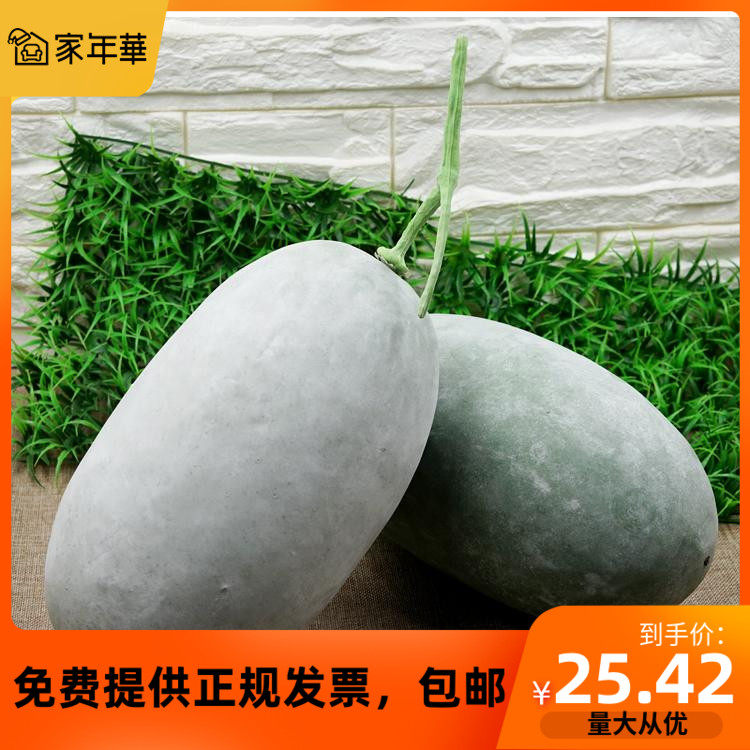 仿真泡沫 大冬瓜模型假蔬菜假瓜果食品模型橱窗摆设装饰摄影道具