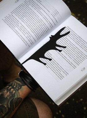 乌克兰Dmitriy高档精致金属独特文艺创意书签饿狼，给书虫的礼物