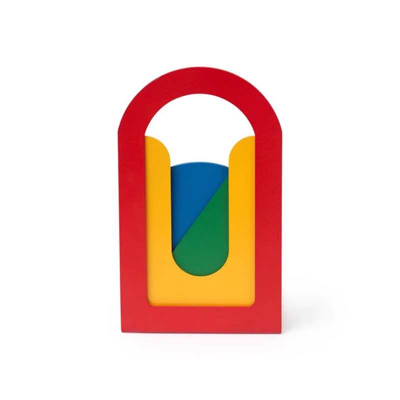 美国MoMA创意金属书立书挡书架