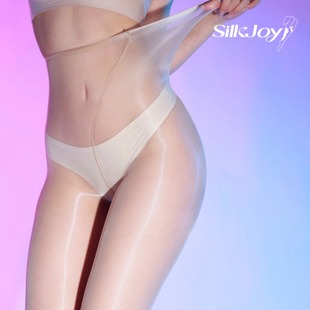 「果冻」Silk Joy无腰缝0D极光超薄丝袜性感巨峰果冻一线裆连裤袜