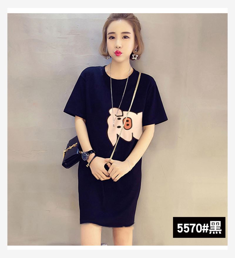 連衣裙休閑大碼上衣少女中長款寬松修身韓版短袖長裙夏季小衆t恤在類目 女裝/女士精品, T恤中 - 來自Buy2taobao.com提供專業的淘寶代購服務