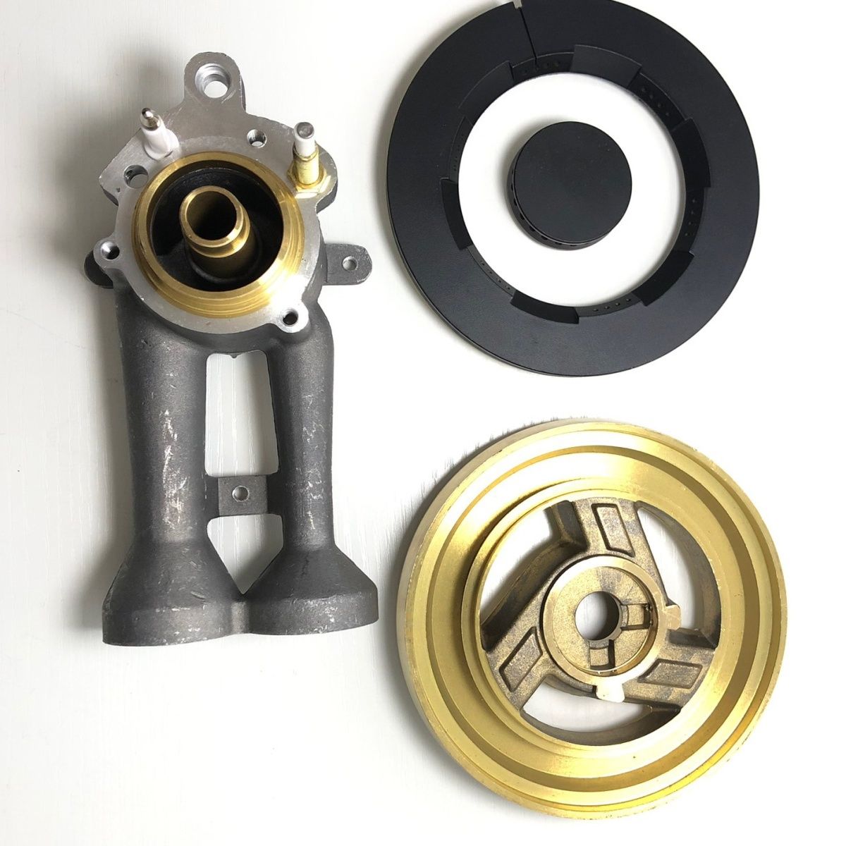 集成灶配件炉头金帝 科大 普森 欧恒火盖分火器125-40底座通用