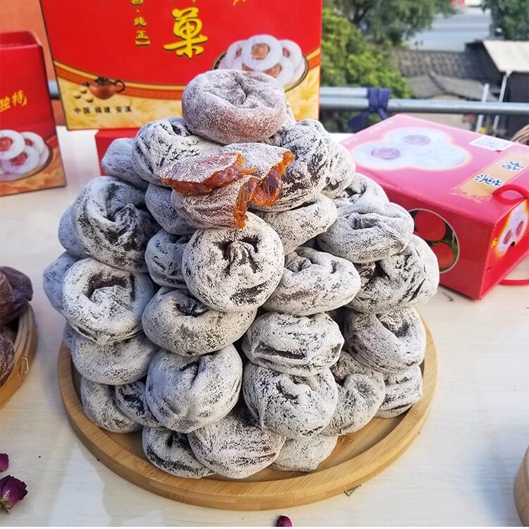 安溪甜嘴柿饼自然上霜送礼佳品走亲戚领导长辈高端食品年货礼品