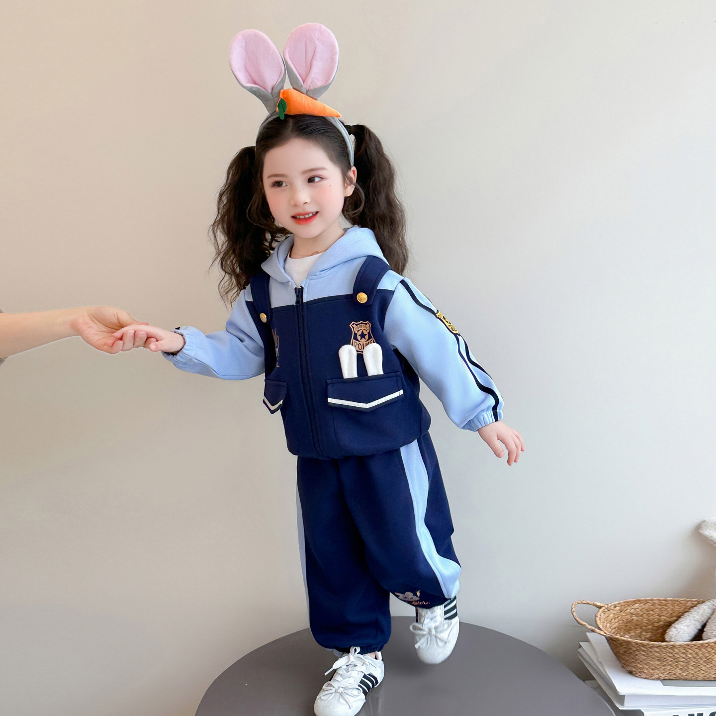 女童疯狂动物城朱迪两件套演出服外套兔子警官cos服装尼克狐狸套,童装/婴儿装/亲子装,儿童演出服,淘宝优惠券,粉丝福利购,淘宝优惠卷