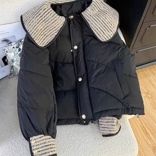 女童加棉外套冬季保暖棉服儿童加厚棉袄小香风休闲棉衣童装衣服