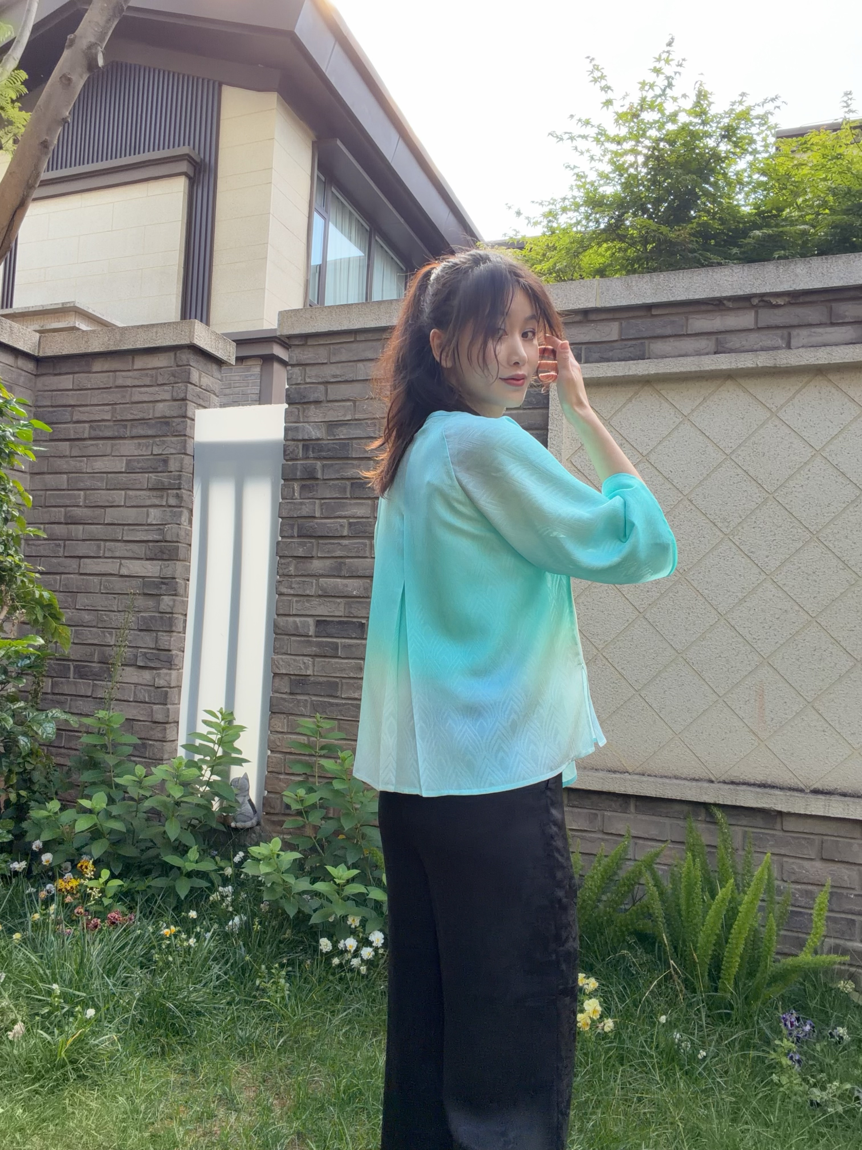 李德喜印花罗 人鱼姬三经绞罗 人间惊鸿·云栖绞罗 一百桑蚕丝图片