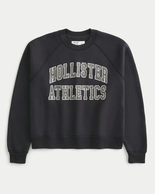 Hollister国内代购男女同款字母运动卫衣不支持退货