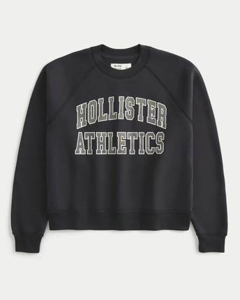 Hollister国内代购男女同款字母运动卫衣不支持退货