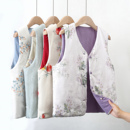 双面穿国风夹棉马甲2025秋冬新款 纯棉复古外穿坎肩女气质棉衣棉服