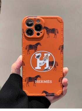 欧美老花大牌适用苹果17promax手机壳奢侈品iphone16promax高级感15硅胶全包防摔14高档13小众橙色新款时尚潮