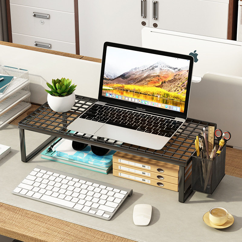 笔记本电脑支架托架散热底座屏幕支撑架家用电脑桌显示器增高架子