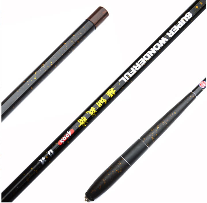 光威钓鱼竿手竿台钓竿极细鲫鱼竿超轻细37调超细身战将6.3.94.5米