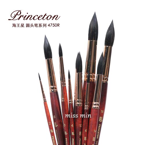 Princeton水彩笔海王星混合纤维