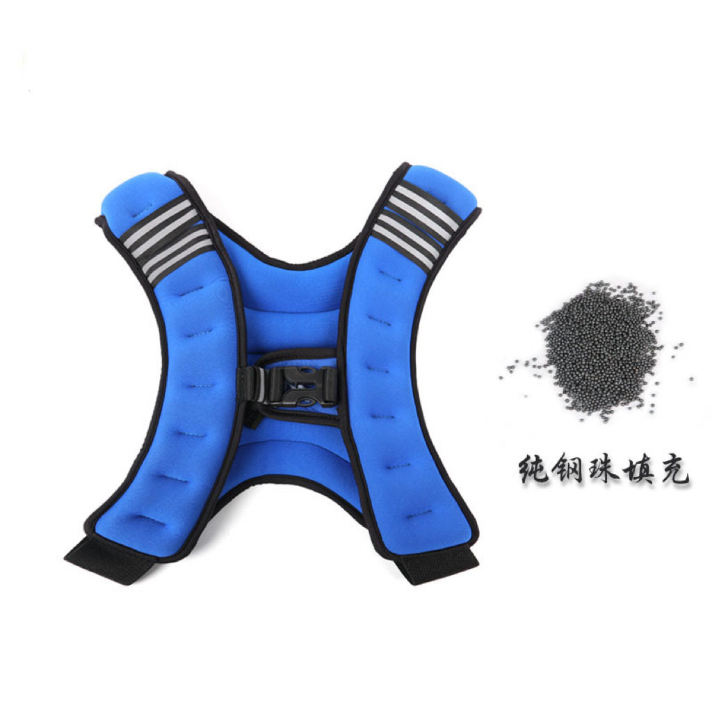 负重背心沙衣可调节健身跑步增重训练马甲