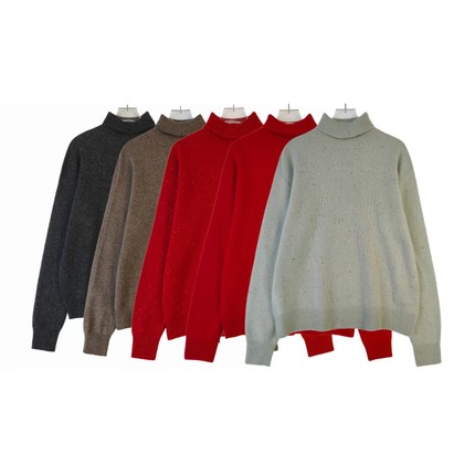 SJS1902 新款时尚高领女士毛衣