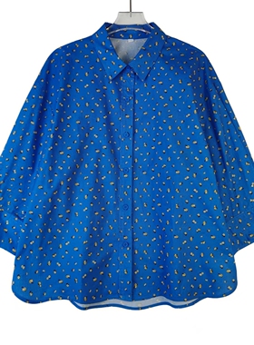 AZ214 新款时尚百简约气质文艺女士衬衫 【15】