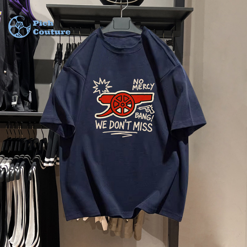 阿森纳短袖足球服个性印花纯棉
