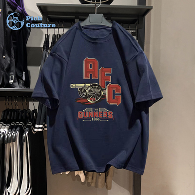 英超阿森纳短袖足球服枪手T恤