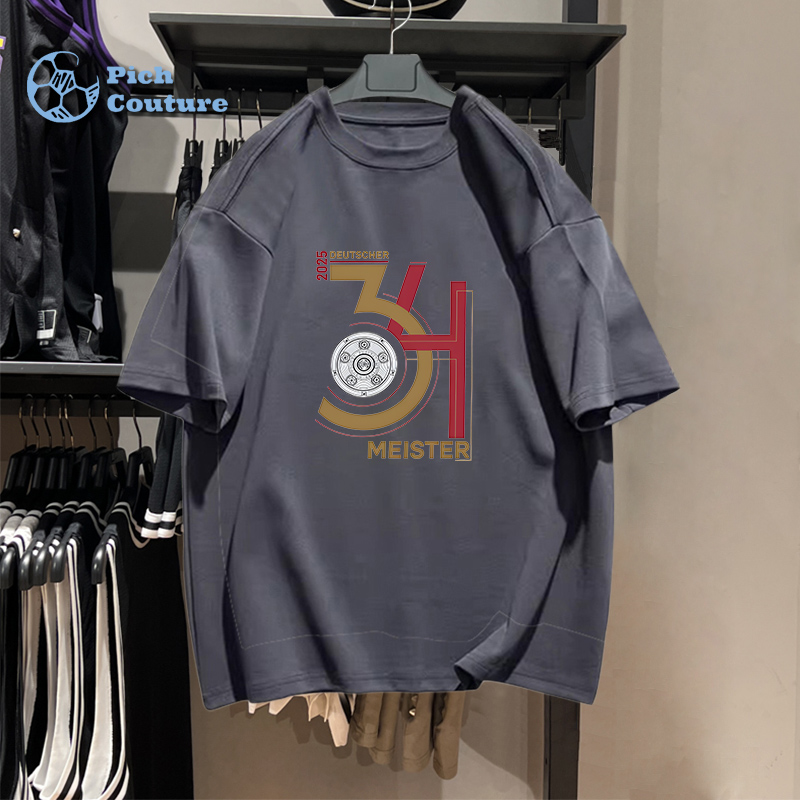 拜仁慕尼黑短袖足球服冠军纪念款