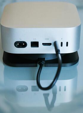 3D打印适用于Mac mini M4（2024)+三星T7 SSD仓位数码配件