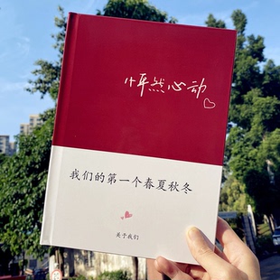 一周年礼物情侣恋爱100天纪念日定制纪念册送男女朋友情人节女生