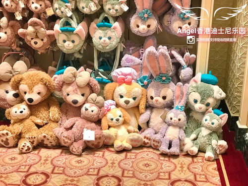 香港迪士尼雪莉玫星黛露公仔