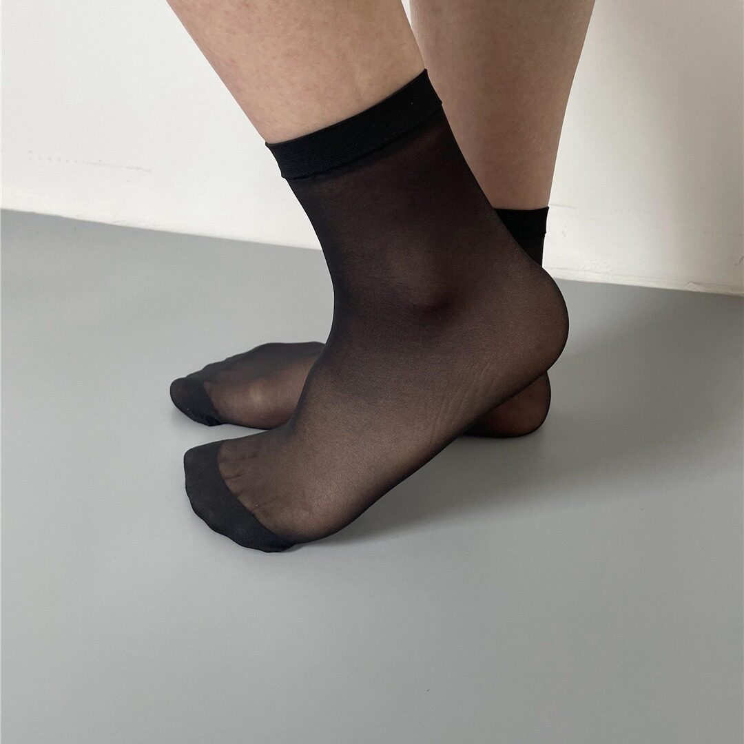 女人好闺蜜20双超值装包芯丝脚尖加固短丝袜薄款隐形肤色短腰矮筒