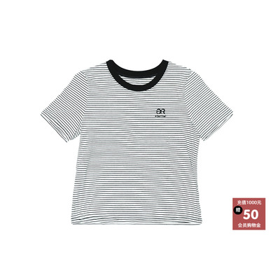 商场同款2025秋季新款圆领T恤