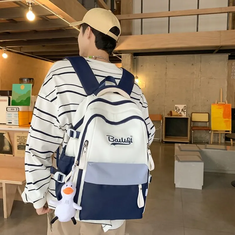 中透气书包减负双肩包高中减负初中生男女生背包大大容量