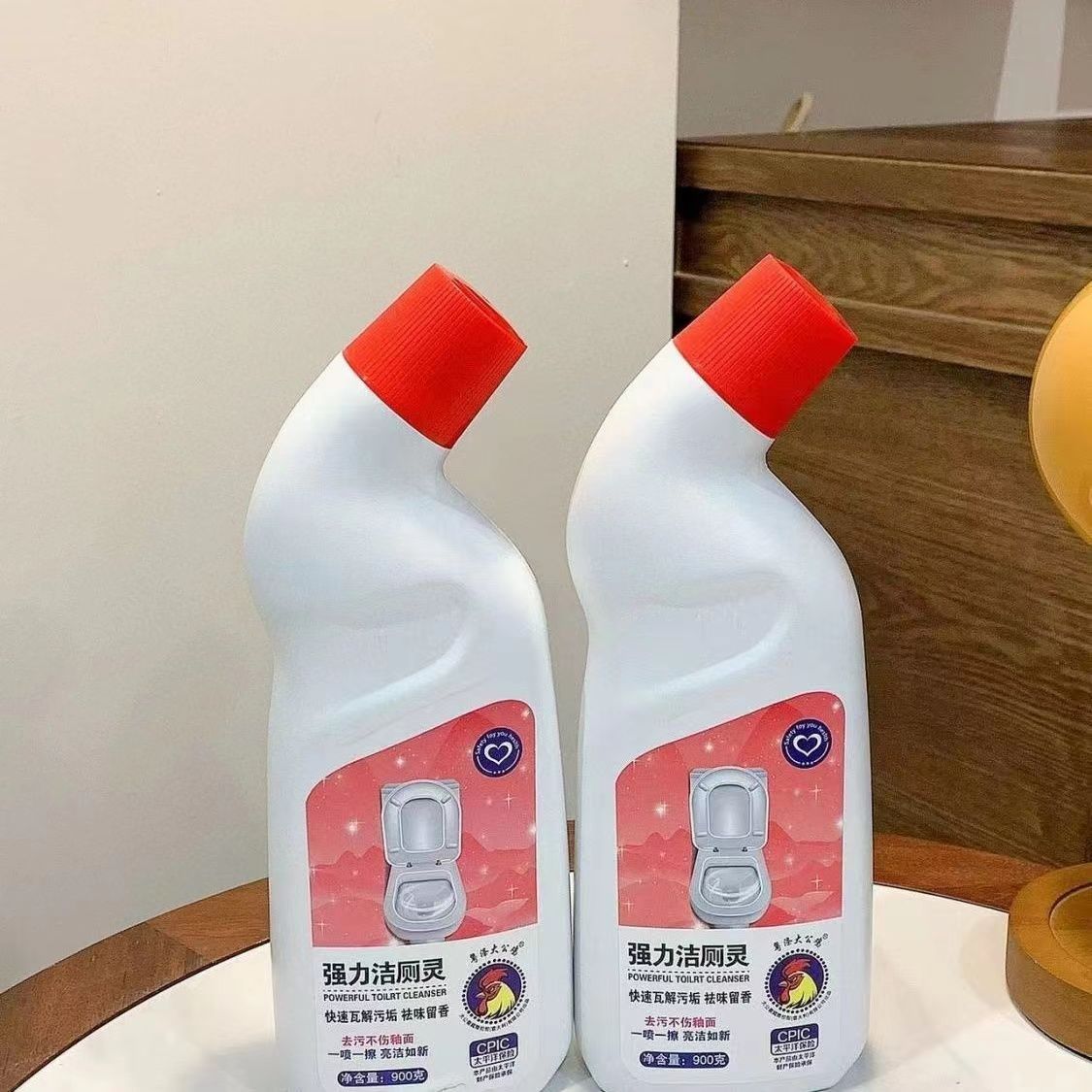 粤涤大公鸡强力洁厕灵除重垢尿垢