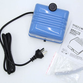 水族箱养鱼充氧泵海利v1020增氧泵家用鱼缸增氧机静音打氧机气泵