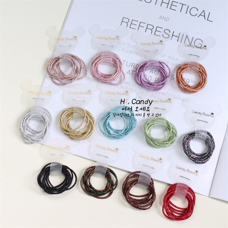 小啾啾不伤发女童皮筋