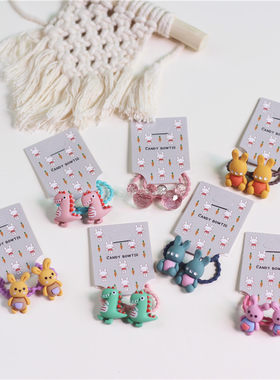 candybowtie手工可爱兔兔皮筋