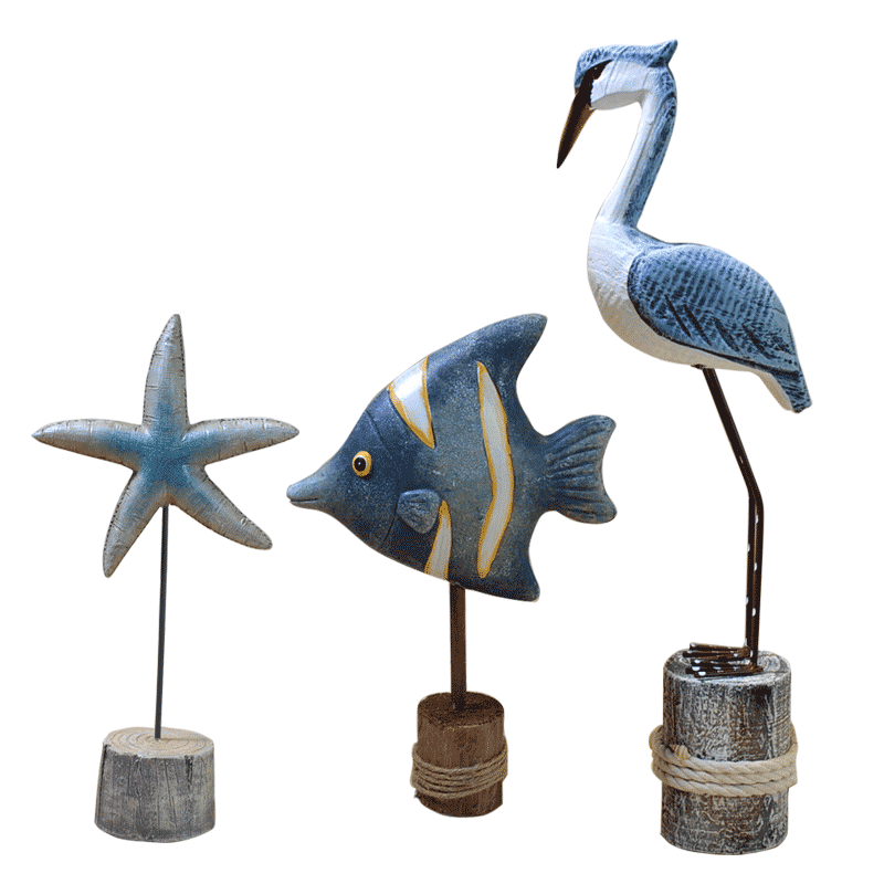 地中海风儿童房隔板礼物装饰摆件