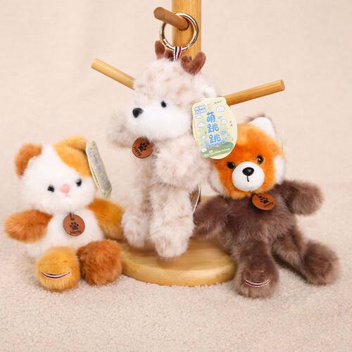 熊传说萌跳跳系列掌中宝挂件玩偶