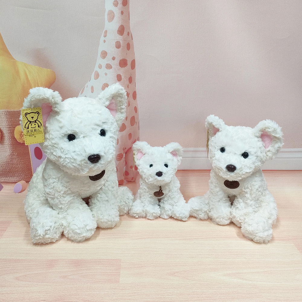 吉娃娃狗毛条纹猫咪玩偶儿童礼物