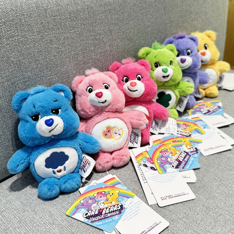 carebears爱心小熊会叫挂件装饰