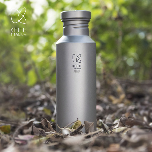 keith铠斯全钛户外运动水壶