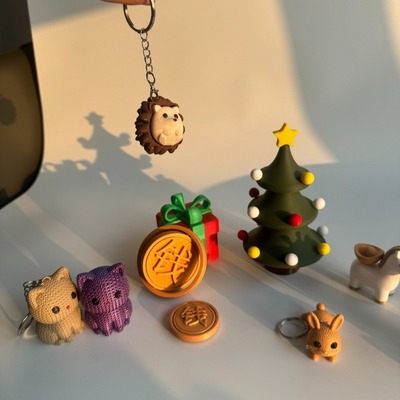 跨境爆款3D打印模型PLA模型小摆件玩具摆件摆设礼品礼物