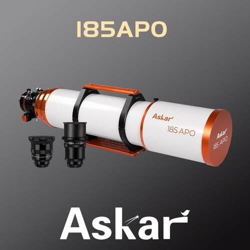 锐星 askar185APO天文望远镜 0.8x减焦镜 1.0x平场镜 天文专业深