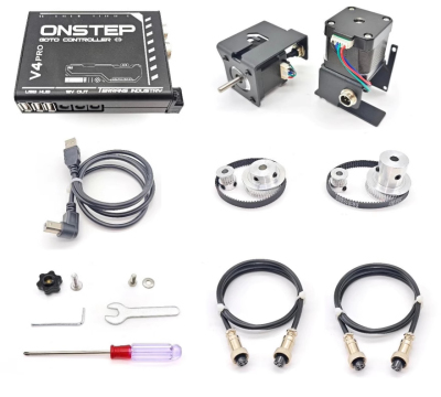 T牌GOTO Onstep V5 Pro EXOS2/EQ3D赤道仪GOTO套件 跟踪/导星摄影