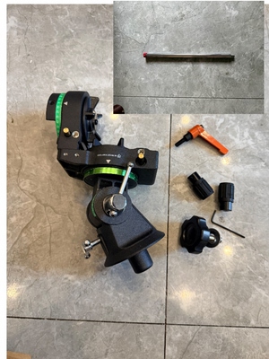 信达(星达)skywatcher新型赤道仪海外版本体，带重锤杆，底部M10