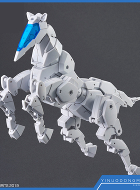 万代 拼装模型 30MM Extended Armament Vehicle 机械马翅膀