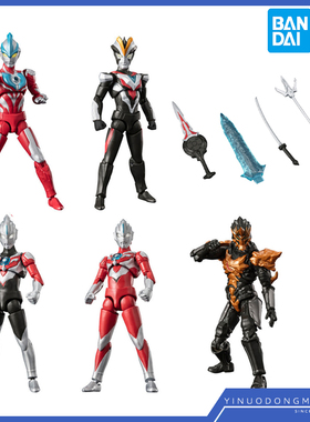 万代 91452食玩 超动α 奥特曼8 银河 维克特利 欧布 奥布 伽古拉