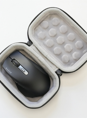 适用雷蛇Pro Click V2/Vertical人体工学无线鼠标收纳硬壳包盒袋