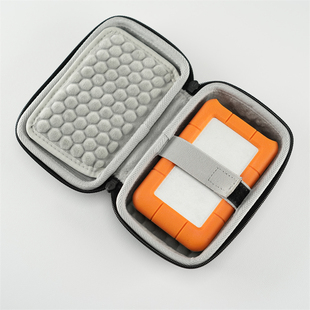 适用LaCie雷孜Rugged Pro/Mini/Secure小金刚2.5移动硬盘包袋套盒